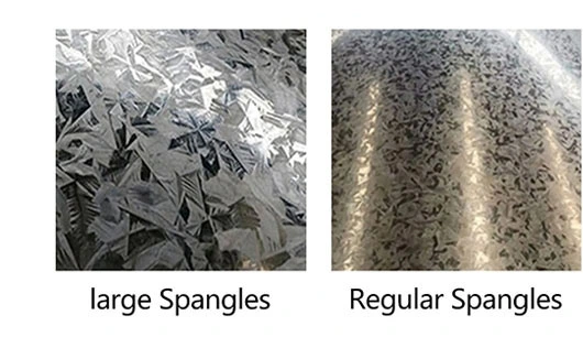 High Strength Gi Cold Rolled Regular Spangle Galvanized Steel Sheet
