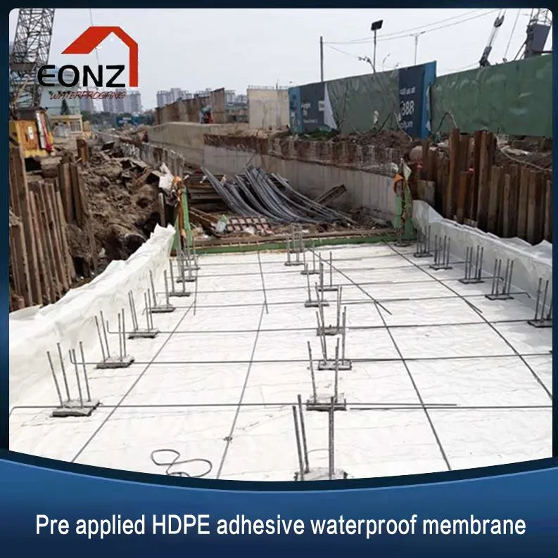 China Hot Sale HDPE Dimple Membrane Black Drainage Board