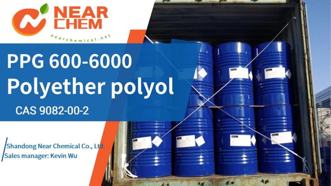 China Supplier Polyether Polyol PPG600-6000 for PU Flexible Foam