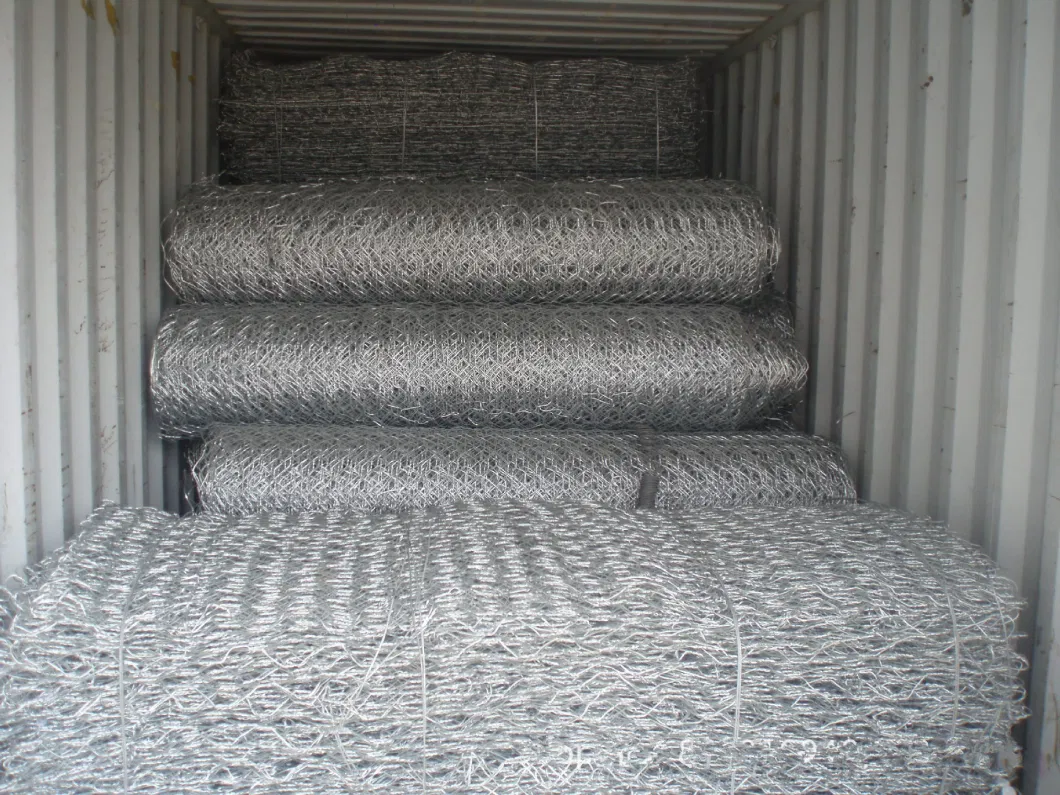 Gabion Wire Mesh Galvanized/PVC Coated