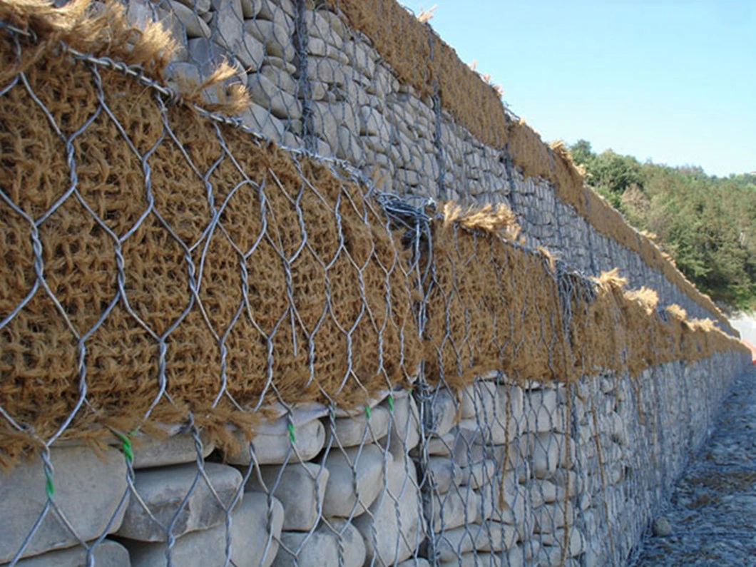 Gabion Wire Mesh Galvanized/PVC Coated