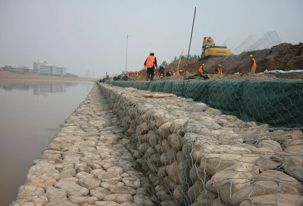 Gabion Wire Mesh Galvanized/PVC Coated