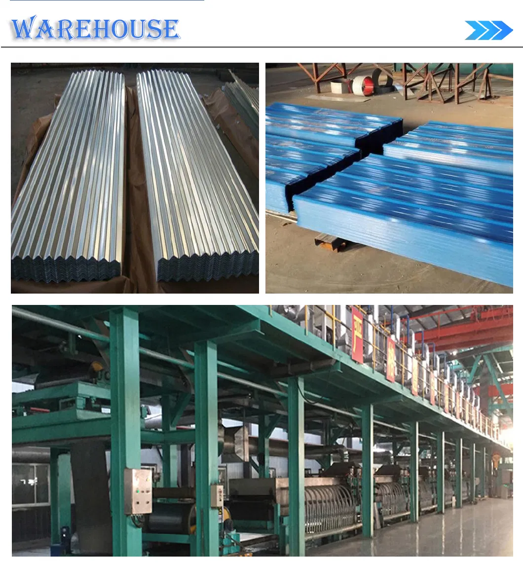 Zinc Aluminium PPGI Prepainted Gi Roof Price Corrugated Steel Floor Decking Galvalume Roofing Sheets Metal