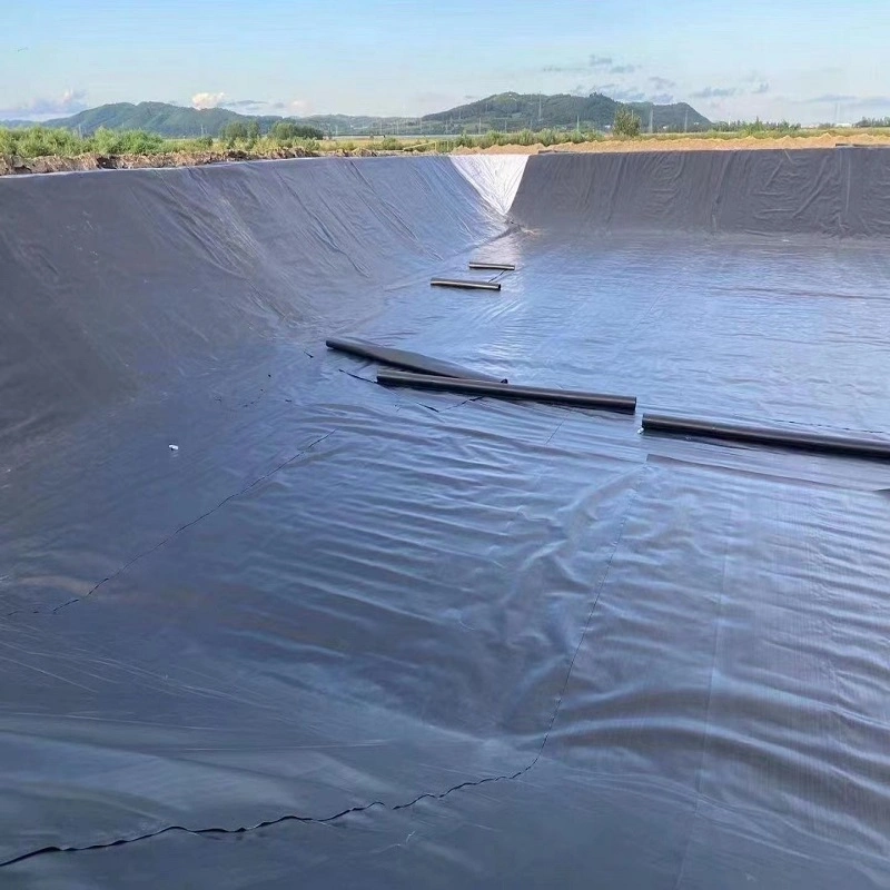 Impermeable HDPE Smooth/Textured 0.3/0.5/1.0/1.5/2.0mm Geomembrane for Reservoir/ Pond Waterproof Liner