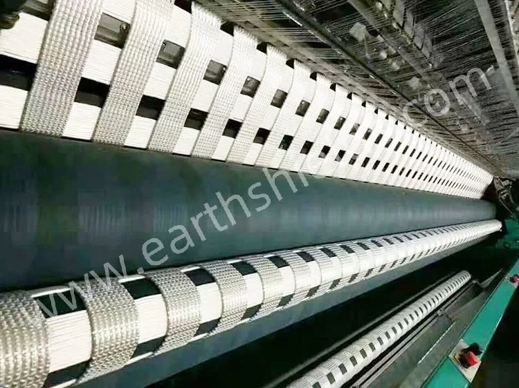 High Density Tensile Polyester Huge Geogrids Mesh for Mining