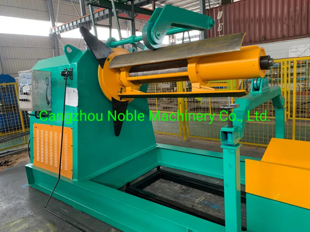 Low Price Hydraulic Decoiler with Pressing Arm Manufacturer
