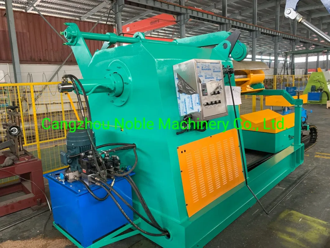 Low Price Hydraulic Decoiler with Pressing Arm Manufacturer