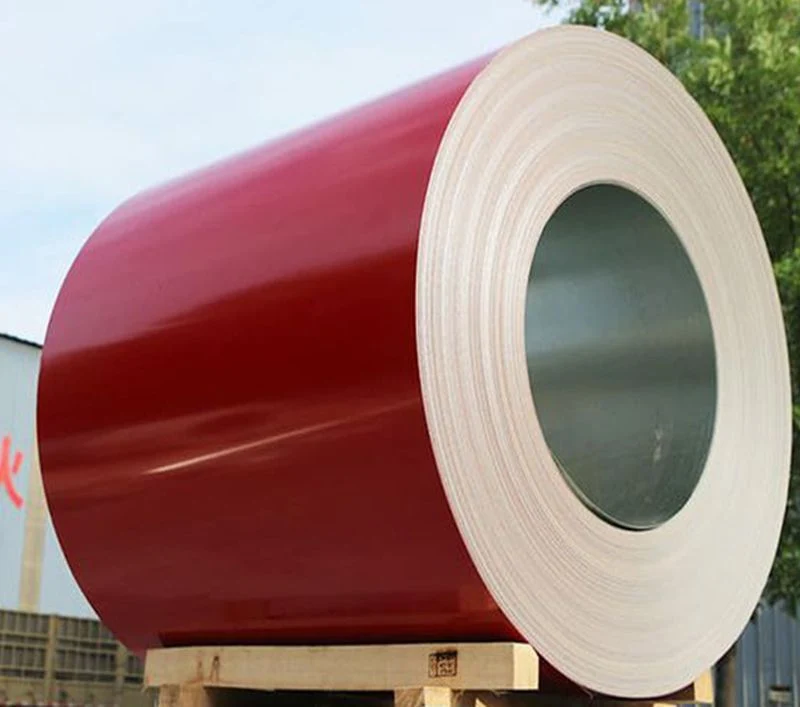 Bended Materials Steel Coil Corrugated Roofing Sheet Making Prepainted PPGI Steel Coils for South Africa