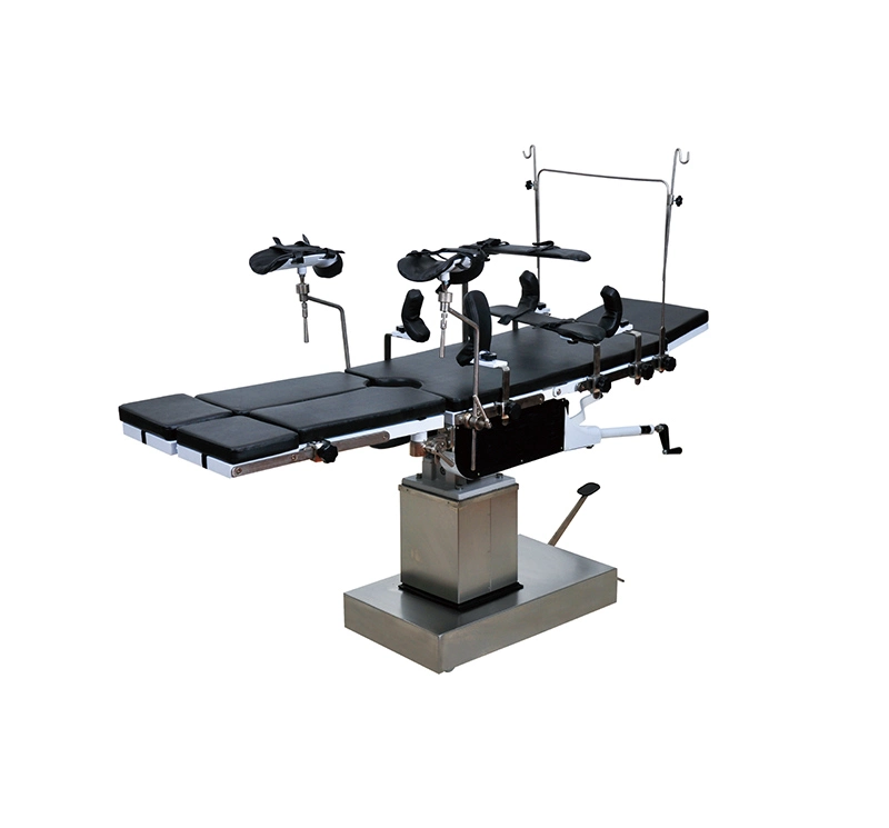 General Mobile Adjustable Stainless Steel Mobile Hydraulic C Arm Surgical Operating Table for Ot Room