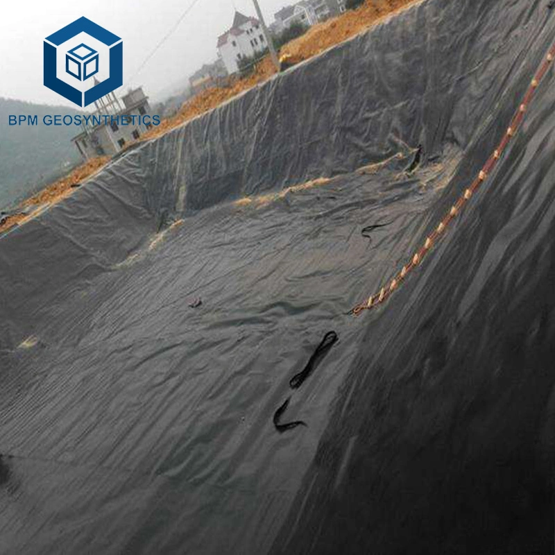 1mm Black Flexible Waterproofing Savings HDPE Geomembrane for Dam
