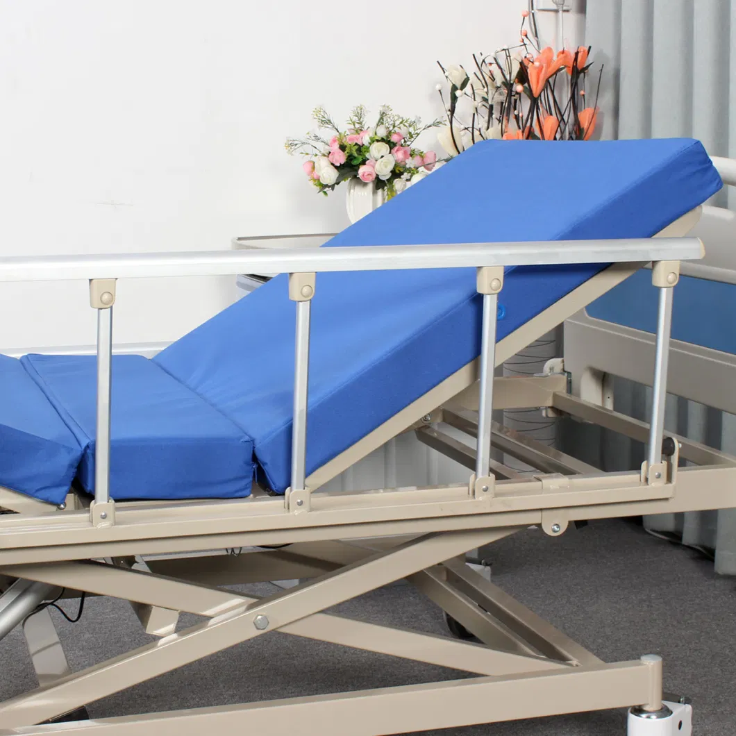 Competitive Price High Quality Multifunction Three Function Hospital Electric Large Guardrail Nursing Bed