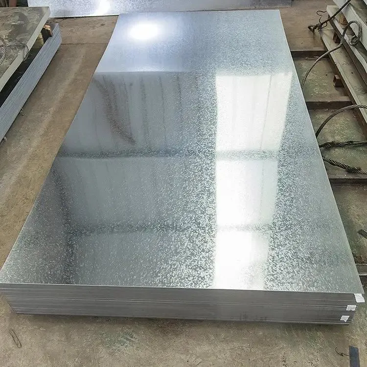 Factory Production 8mm 6mm Zinc Coated Plate Galvanized Steel Sheet