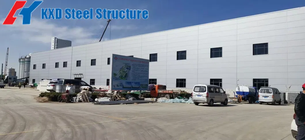 African Galvanized Structure Prefabricated Building/Steel Plant