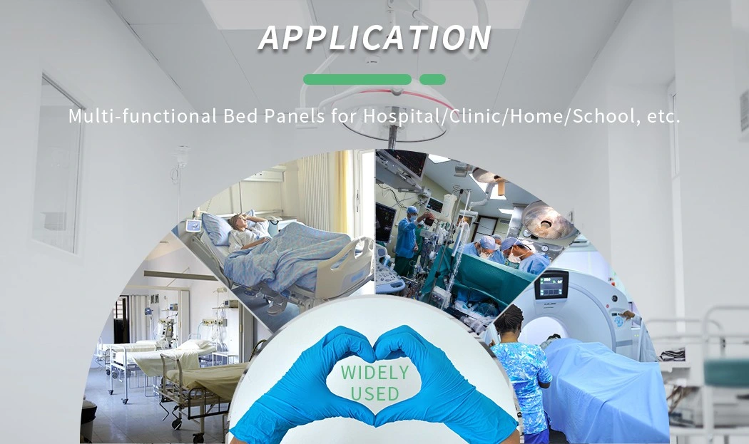 Full Electric 3 Function Height Adjustable Hospital ICU Bed for Adults