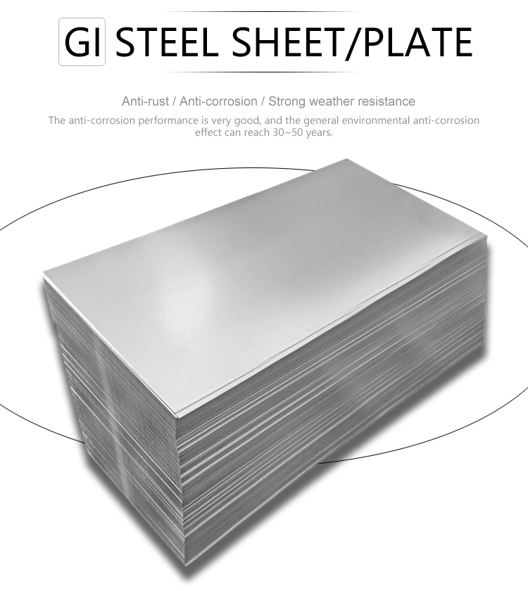 Galvanized Steel Sheet Metal for Roofing 10mm Corrugated Galvanized Steel Sheet