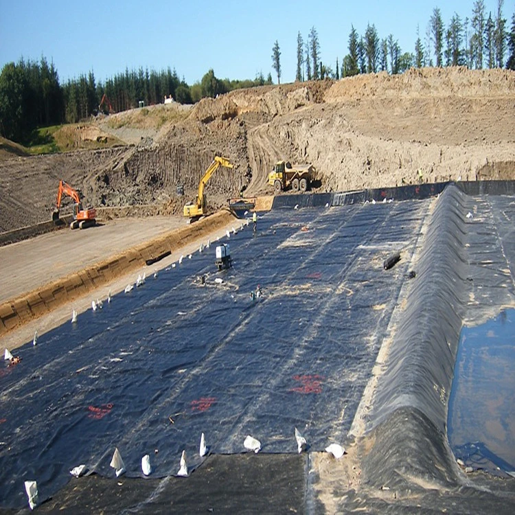 Harga Geomembrane Per M2 Heavy Pond Liner for Oxidation Pond Project in Indonesia