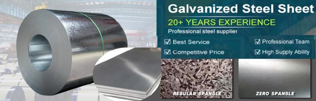 Dx54D Galvanized Steel Coil Dx53D+Zm Galvanized Sheet Roll Custom-Made Deep Drawing Dx51d Dx52D