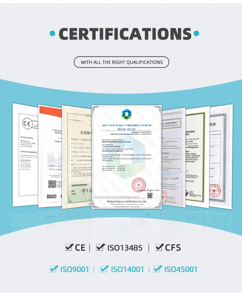 CE ISO Electric 7 Functions ICU Hospital Bed