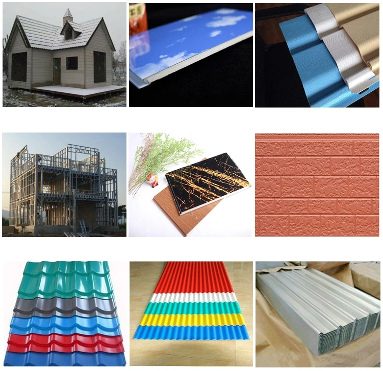 Building Material Ral Color Galvalume Steel Coil Zinc Coated Steel Coil Roofing Materials PPGI PPGL Prepainted Steel Coil