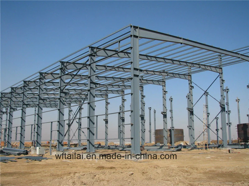 Long Span Steel Structure Workshop and Plant