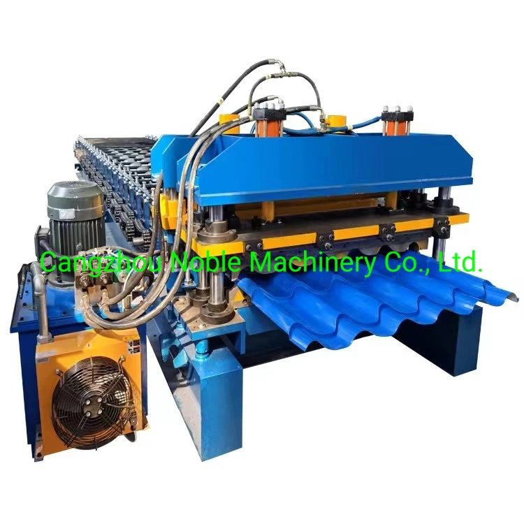 Manufacturer Steel Glazed Tile Roll Forming Machine