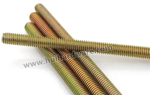 Threaded Rod Color-Plated Zinc