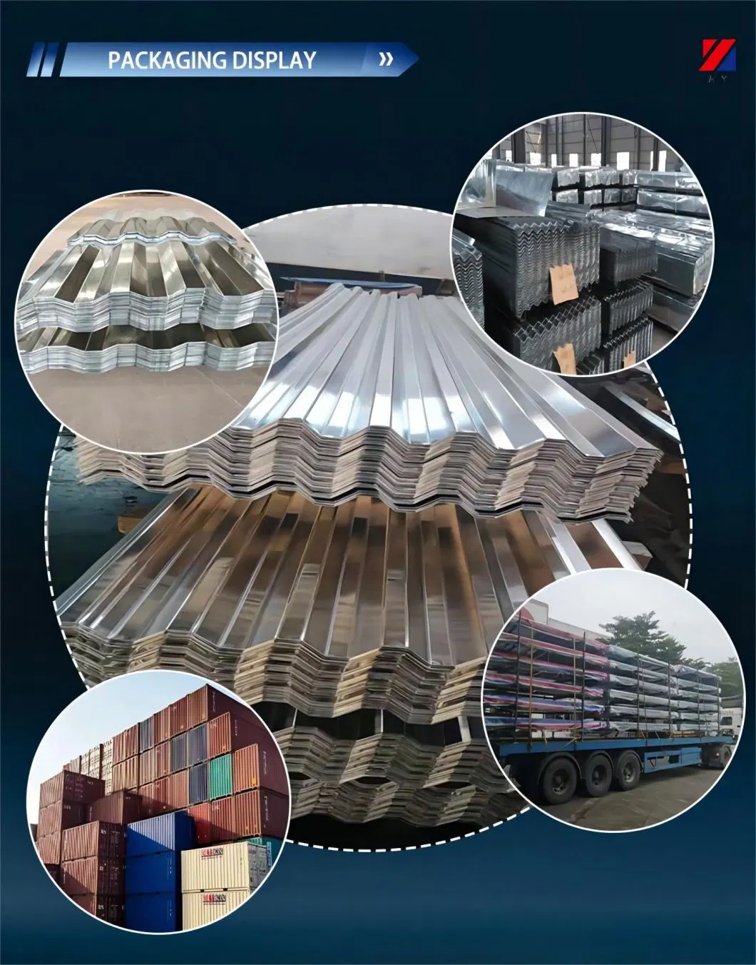OEM Size 0.8mm Color Coated Metal Roofing Sheet Corrugated Steel Gi PPGI Galvanized Zinc Roofing Sheet Plate