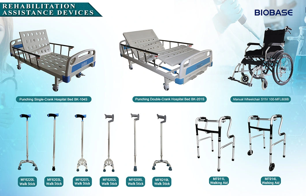 Biobase High-Quality Slatted Hospital Bed Safety and Stability Slatted Hospital Bed for Hospital