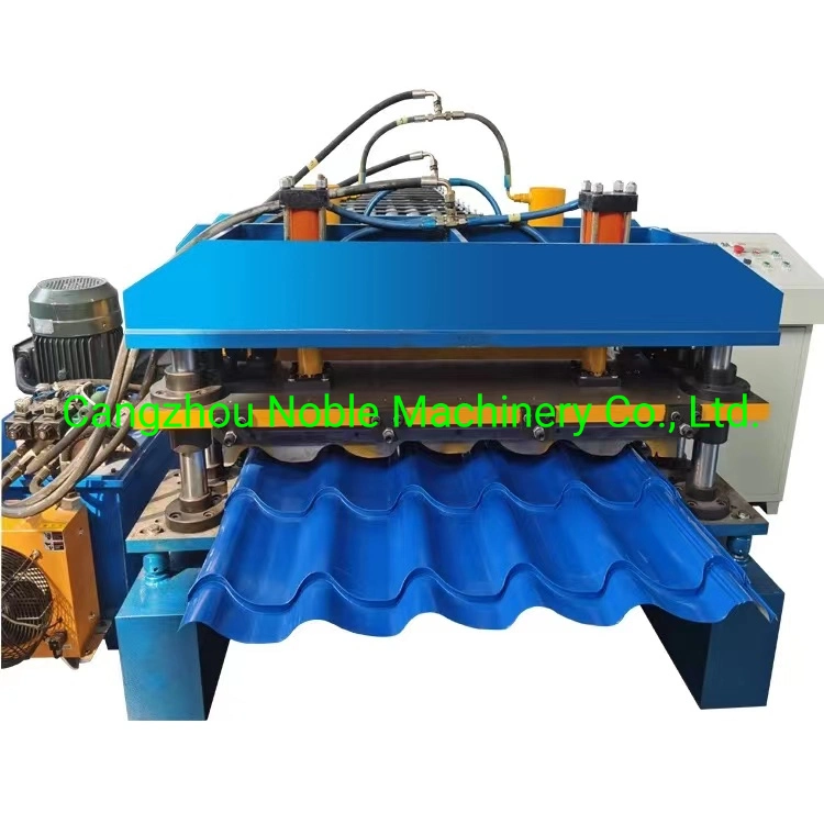 Manufacturer Steel Glazed Tile Roll Forming Machine