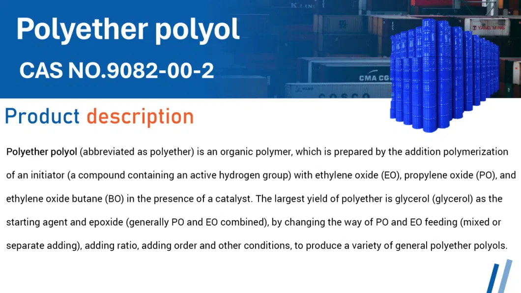 for PU Polyether Polyol/PPG Molecularweight 3000/3500/4800/6000
