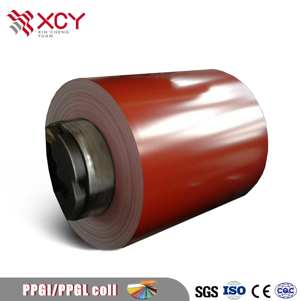 Shandong PPGI Sheet Price Ral Color Coated Steel Coil Pre Painted Dx51d Galvanized Steel Coil Metal PPGI PPGL