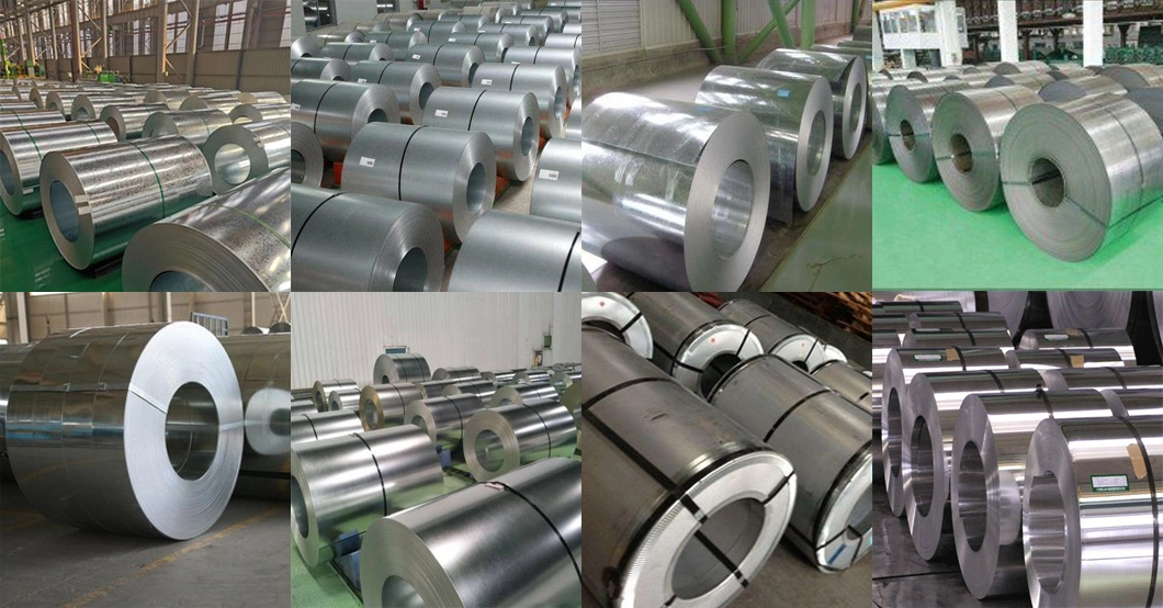 Dx51d Z275 Z350 Hot Dipped Galvanized Steel Coil Galvalume Steel Coil Aluzinc Az150 Steel Galvanized Sheetproduction Plantmetal Roofing Sheets Building Material