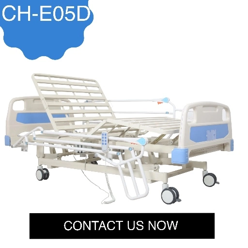 [CH-E03C] Electric Multiple Functions Adjustable Hospital Bed on Casters for Medical and Intenstive Care as Hospital Furniture