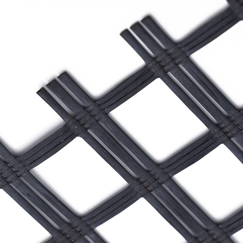 Polyester Polyester Geogrid Used in Dock Road Construction