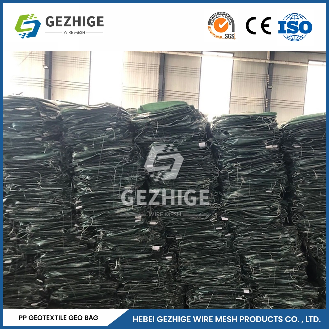 Gezhige 2.0-4.0mm Wire Thickness PVC Coated /Gabion Wire Mesh Suppliers China 1m-8m Geotextile Geobag Geo Bagfor 2.0*1.0*0.5 M Woven Galvanized Gabion Mesh