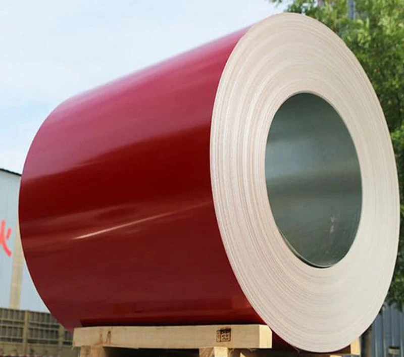 Hikaruh Spandrel Bending Materials Color Coated Galvanized PPGI Steel Coil with 20micro Color Film