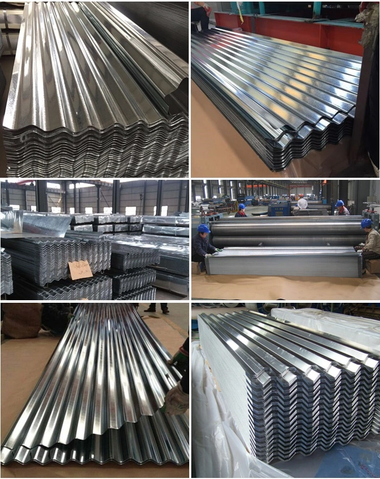 22 Gauge Corrugated Galvanized Steel Sheets Roofing Wholesale