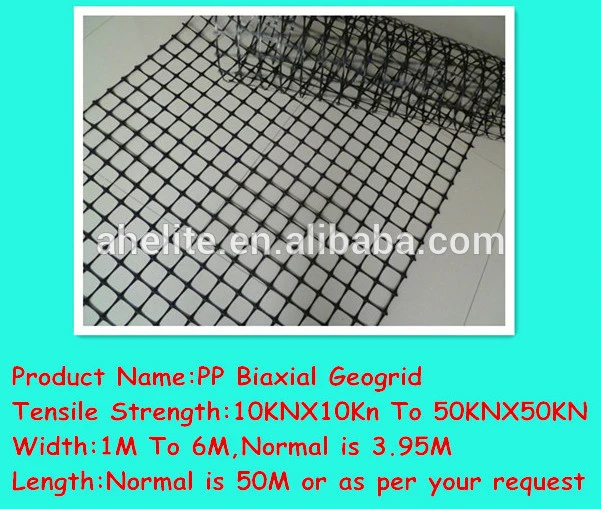 for Retaining Walls Slop Protect Steel Plastic Welding Geogrid