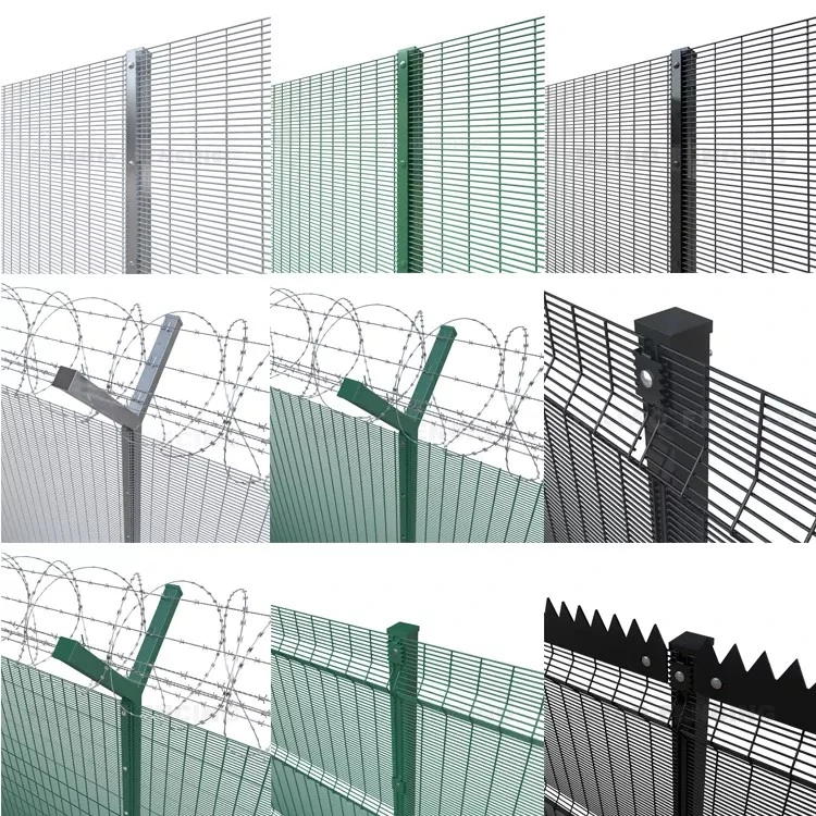 Export to South Africa High Security Clear View Fence 358 Wire Fence for Sale