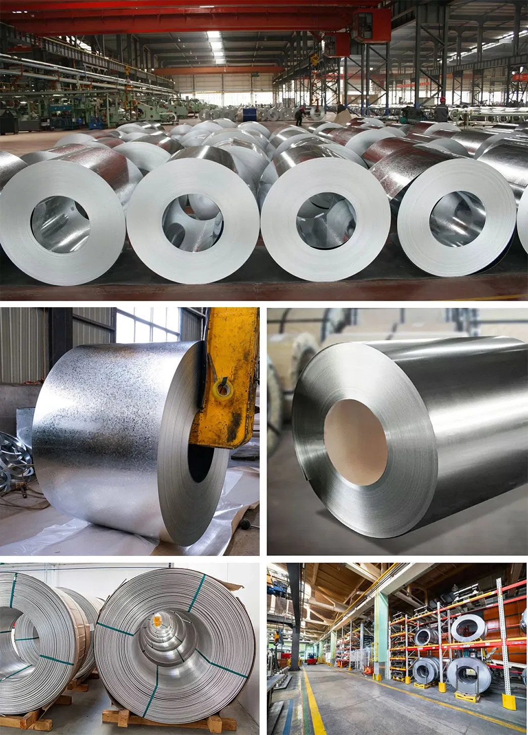 Chinese Factory Dx51d Z275 Zero or Regular or Small or Big Spangle Galvanized Steel Coil/Strip/Sheet Gi Coil