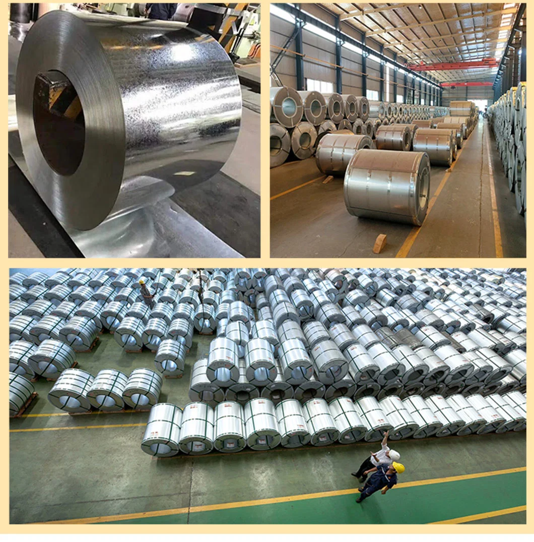 China Supplier Custom Size Hot Sale 0.5mm 1mm 1.5mm 2mm Thickness SGCC, Dx51d Z30-275 Gi/Gl High Quality Cold Rolled Galvanized Steel Coil