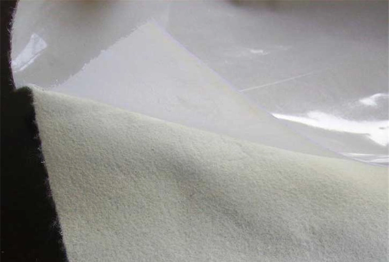 Pet / PP Nonwoven Geotextile Coated HDPE Geomembrane Waterproof Composite Geomembrane