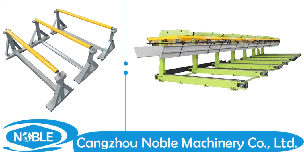 Manufacturer Metal Floor Decking Forming Machine with Track Cutting Thickness 0.8-1.5mm