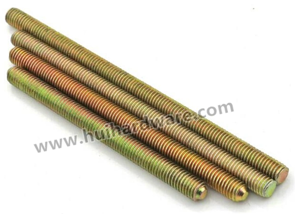 Threaded Rod Color-Plated Zinc