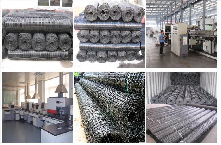 25kn Tensile Strength PP Biaxial Geogrid for Highway Construction