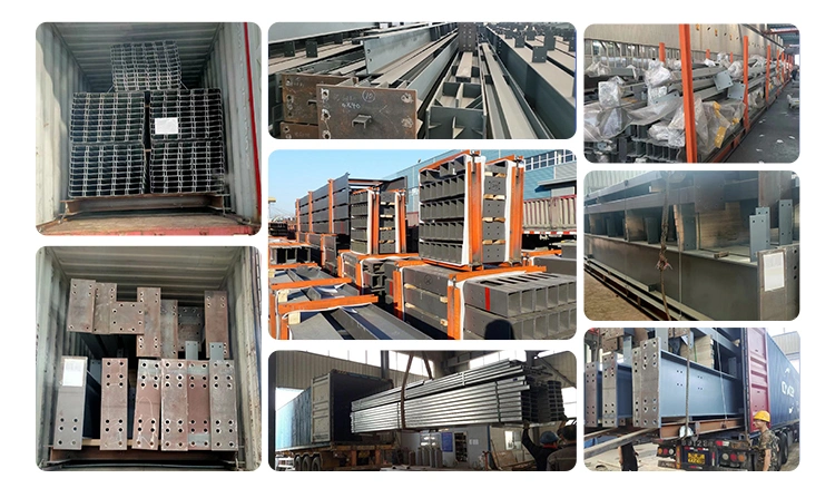 Hot-DIP Galvanized Prefabricated Steel Structure Metal Warehouse Building Design Plant