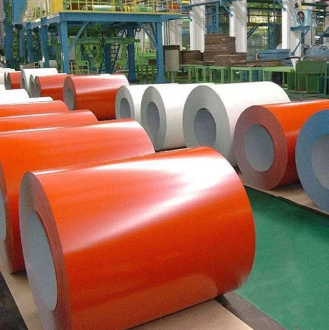 Low Price Metal PPGI Dx51d Z100 Corrugated Sheet Price Galvanized Color Coated Steel Coil Custom Color Pre-Painted Galvalume Coils with Free Sample Steel