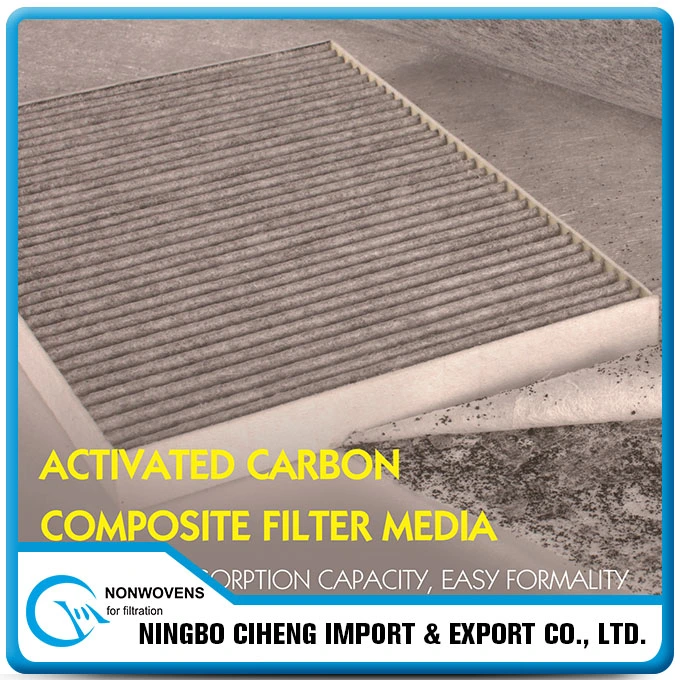 Composite Nonwoven Activated Carbon Fiber Cloth for Auto Filter