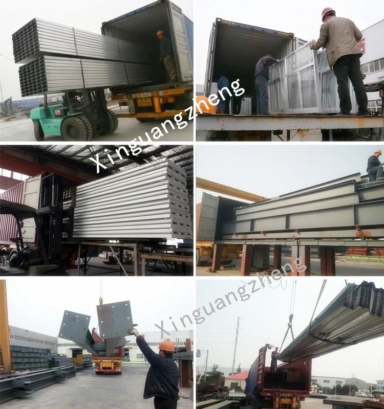 Galvanized Steel Frame Factory Plant Shed Workshop Building Fabrication