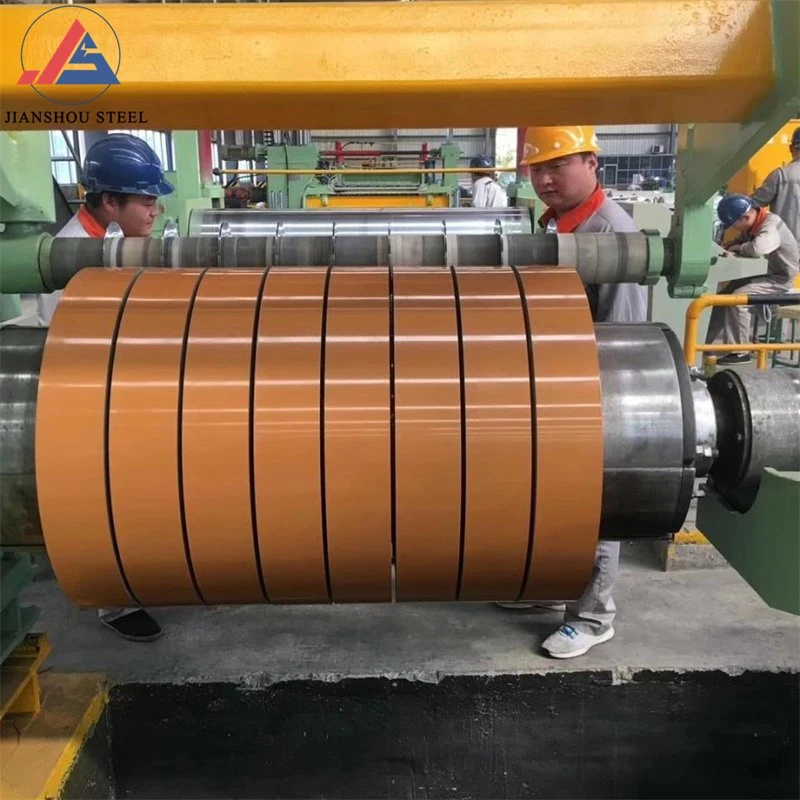Chinese Factory Painted Galvanized Ral 9002 PPGI Sheets Color Coated Steel Coil